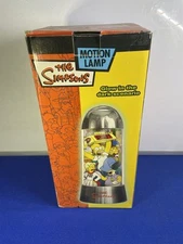 The Simpsons “Moe’s  Motion Lamp” Glow In The Dark Scenario 2002 Fox New In Box