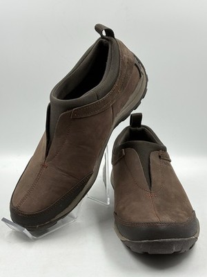 Merrell Active Heat Active DRY Brown Leather Slip On Shoes Women's Size 9 M