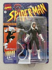 2020 Marvel Legends Retro Collection Spider-Man Series Black Cat Action Figure