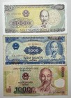 Vietnam Banknote Set - 1000, 5000, 10000 Dong