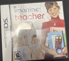 Imagine Teacher Nintendo DS - Complete In Box Game And Manual Untested