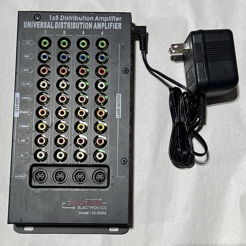 CALRAD 40-934M 1x5 Universal Amplifier With Cord