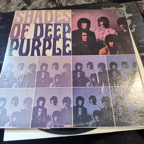 Shades Of Deep Purple LP Vinyl Record 1968 Psych Hard Rock T - 102