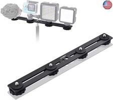 UTEBIT 11 inch Flash Bracket, Long Dual Camera Mount Flash Bracket Extension