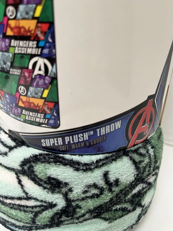 Cobertor Marvel Avengers super macio - 46 pol x 60 pol - Conjunto Avengers - Imagem 4 de 4