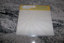 Taylored Expressions 6" X 6" Layering Stencil "Shine On" Pre-owned