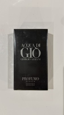 Giorgio Armani Acqua Di Gio Profumo Parfum 100ml / 3.4 oz Spray   New Sealed Box