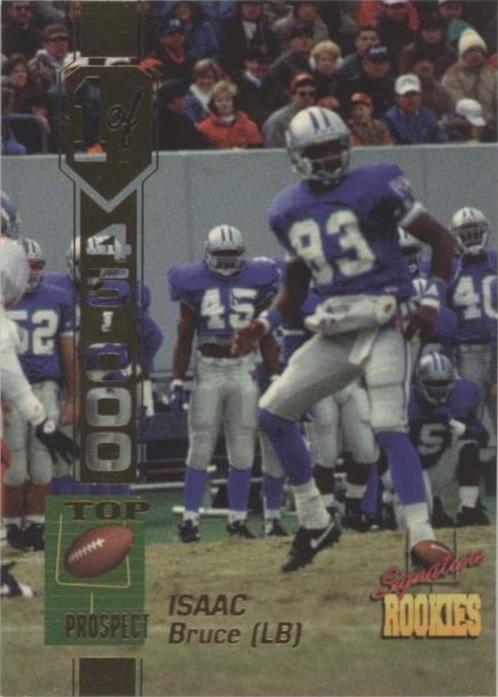 1994 Signature Rookies Isaac Bruce #10 - 1 of 2