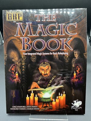 The Magic Book : Four Integrated Magic Systems for Basic Roleplaying by Steve...