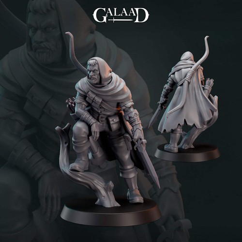 Forest Ranger Miniatures | Fantasy Miniature | Galaad Miniatures - Picture 26 of 40