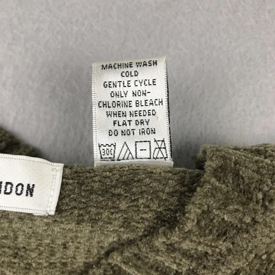 Michael Brandon Sweater Mens Large Green V-Neck Pullover Long Sleeves - Image 3 of 4