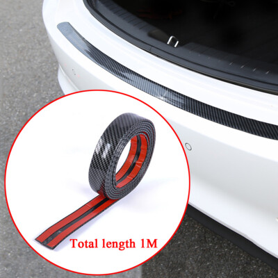 Bumper Strip Rubber Edge Guard Door Sill Pad Protector Trim Stickers Accessories