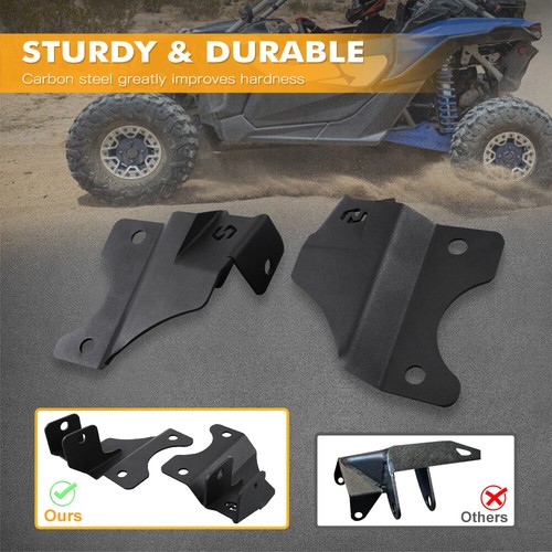 Rear Shock Brace Bracket Carbon Steel For Can-Am Maverick X3 Max RR R 2017-2023 - Picture 2 of 8