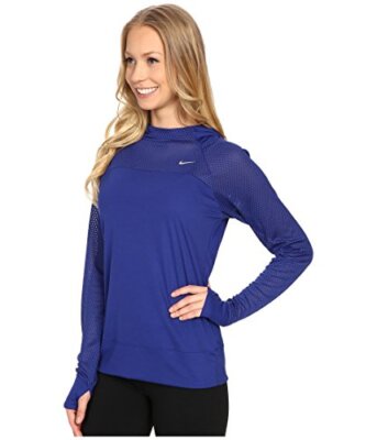 nike women's hooded shirts & tops