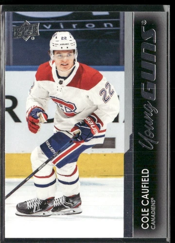 2021-22 Upper Deck Series 1 Young Guns #201 Cole Caufield ROOKIE RC