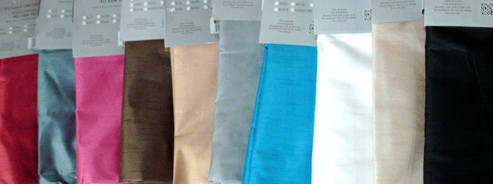 2 PANELS SILK BLACKOUT THERMAL GROMMET FOAM LINED WINDOW CURTAIN DRAPE NOA - Image 2 of 2