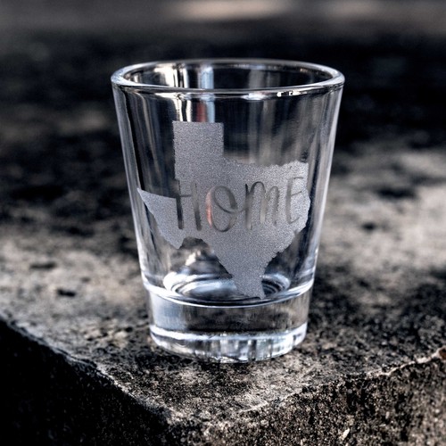 2oz State Home - Texas Shot glass - Picture 2 of 2