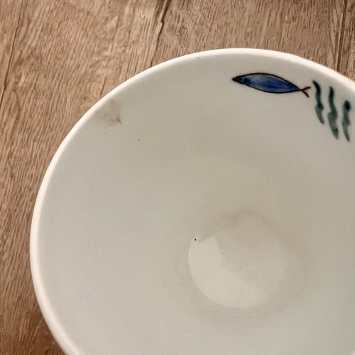 7 PCs RARE VTG Arabia Finland AQUARIUM Demitasse Cups Anja Juurikkala Sea Motif - Picture 5 of 7