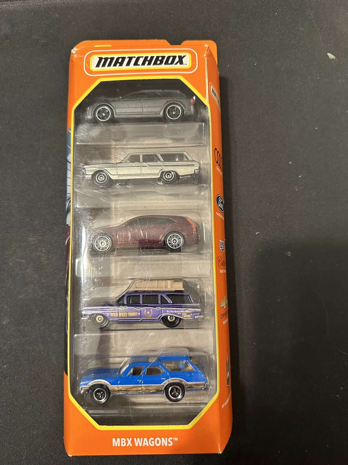 2021 Matchbox 5 pack MBX Wagons Audi Avant, Fairlane, CTS, ‘59 Chevy, Olds Vista