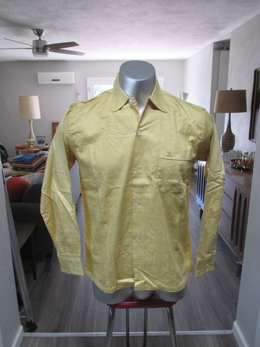 MAD MEN vtg 50s W. T GRANT yellow crown crest Supe