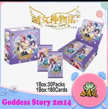 2025 Goddess Story NS-2M14 Waifu Card Sealed Display Booster Box - 30 Packs