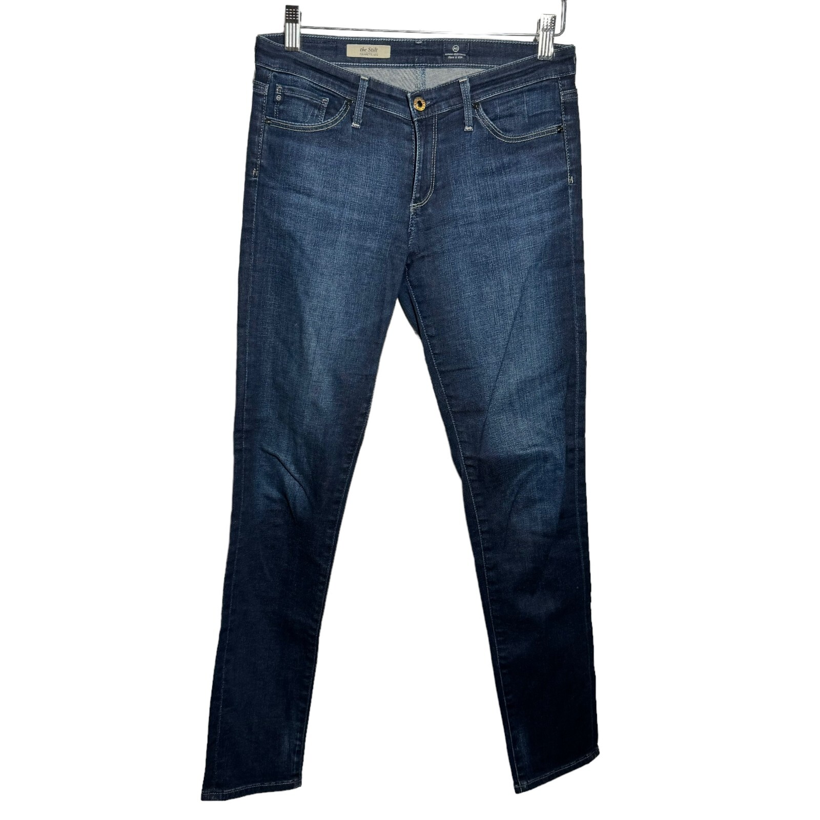 AG Adriano Goldschmied The Stilt Cigarette Leg Jeans Womens size 28 Rev1110 Blue thumbnail 2