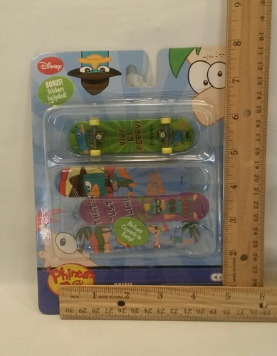 ☆ NUEVO Disney Phineas And Ferb Mini Patineta Depositador Tecnología Deck ENVÍO GRATUITO - Imagen 5 de 5