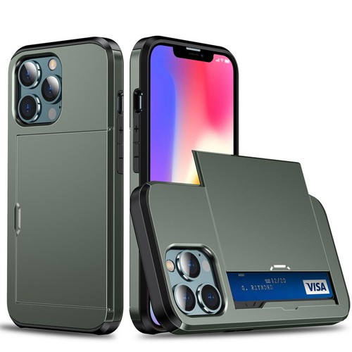 For iPhone 16 15 14 13 12 11 Pro Max mini XS XR 8 7 Plus Case Wallet Card Cover - Picture 13 of 26