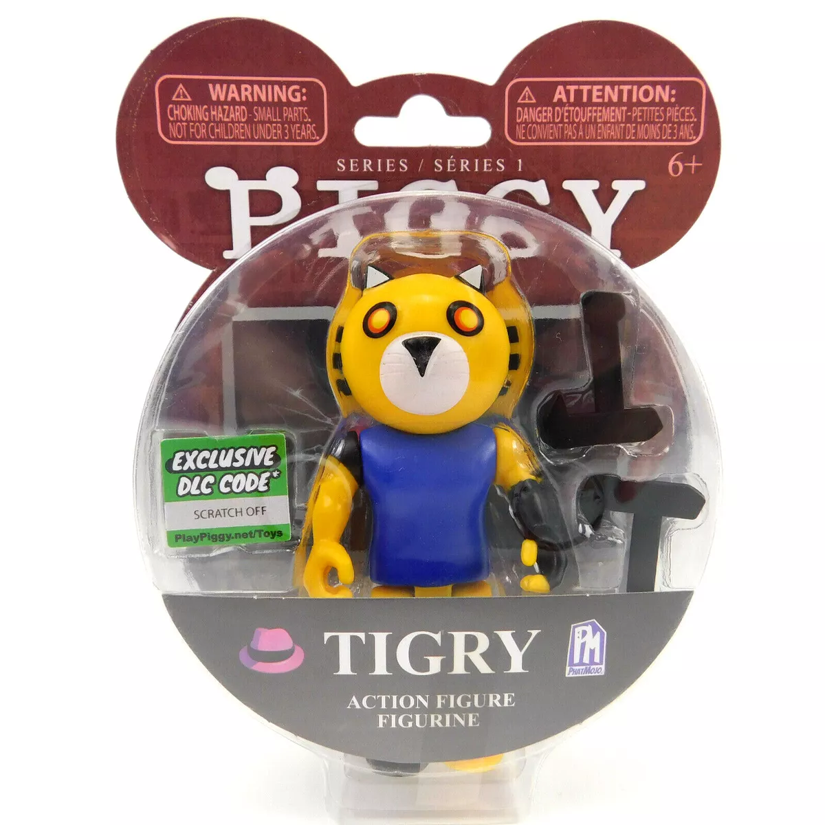 Roblox Piggy Series 1 TIGRY Figure with Exclusive Download Code