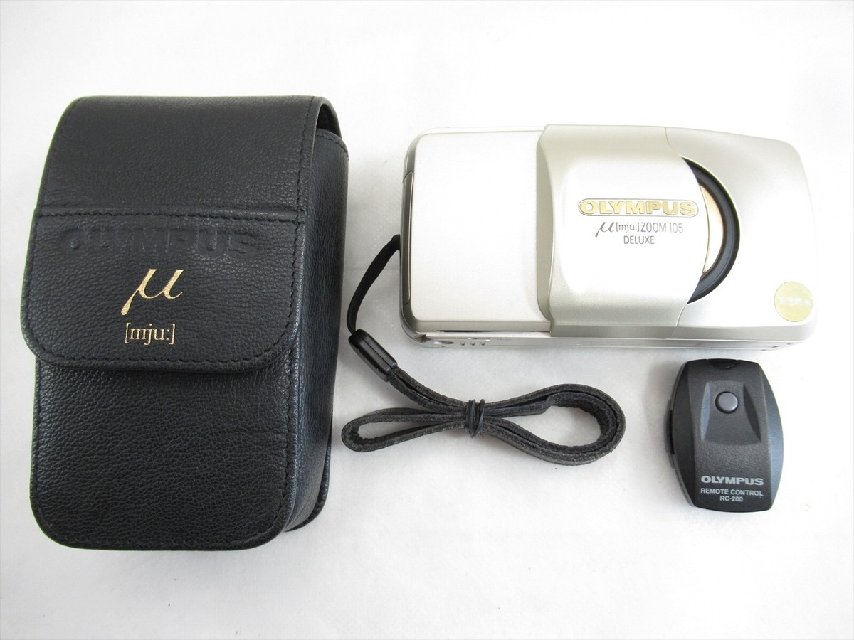Olympus μ mju Zoom 105 Deluxe 35mm Point & Shoot film Camera
