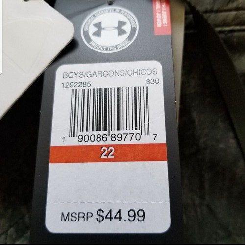 UNDER ARMOUR Barrel Boy Swim Trunks UPF 50+ in Green Camo Size 22 (7 Years) NEW - Picture 12 of 12