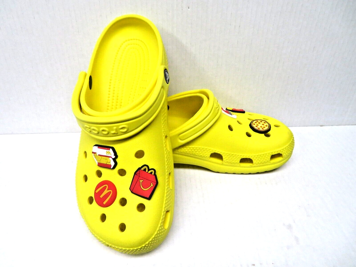 Bright Yellow Crocs w/ McDonald display picture 1