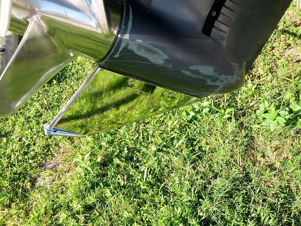 JOHNSON/EVINRUDE 150200HP ETEC (20" Shaft) Skeg Guard, Skeg Protector