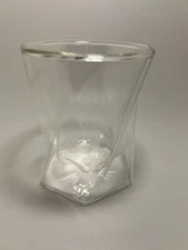 JoyJolt Lacey Double Walled Clear Old Fashioned Whiskey Glass