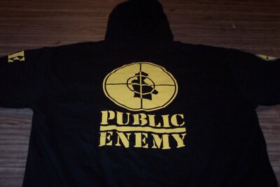 PUBLIC ENEMY HIP-HOP RAP HOODIE HOODED Sweatshirt 3XL XXXL NEW