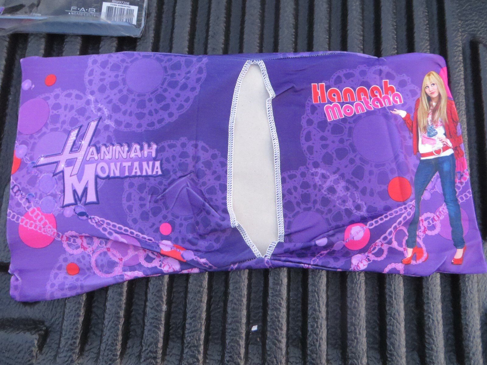 Miley Cyrus Disney Hannah Montana Stretchable Fabric Book Cover NEW