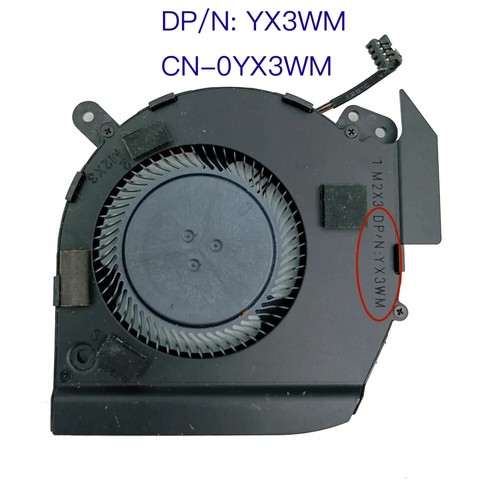 Enfriador de CPU para Dell 5401 5402 P98G EG50060S1-C400-S9A NS85C23 18M23 0YX3WM - Imagen 8 de 11