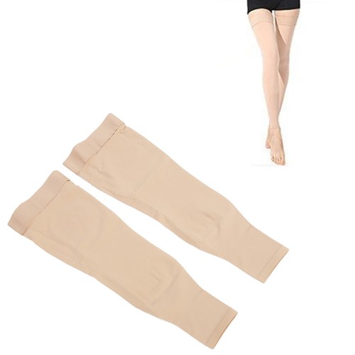 Full Leg Compression Sleeves 23 To 32mmHg Protect Leg Long Knee Sleeve For T SPM - Picture 13 of 22