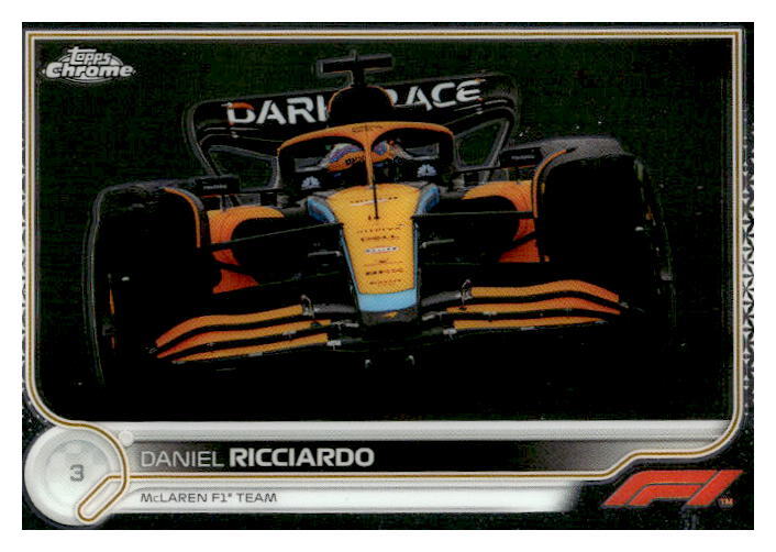 2022 Topps Chrome Formula 1 #39 Daniel Ricciardo