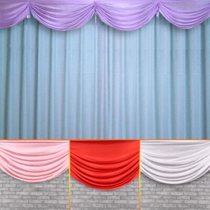 New 3m Stage Wedding Party Backdrop Photography Background Drape