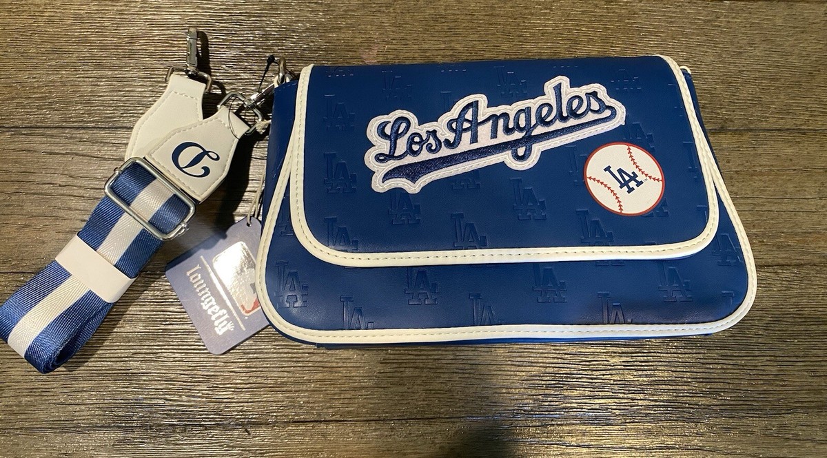 loungefly Dodgers ポーチ付き クリアバッグ ショルダー The New Dodgers Loungefly Stadium Clear Crossbody Bag with