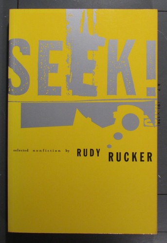 Seek: Selected Nonfiction by Rudy Rucker: Used - 第 1/3 張圖片
