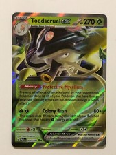 Pokemon Card Paldean Fates Toedscruel EX 005/091 NM