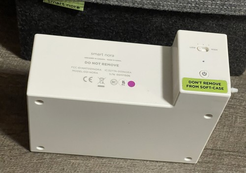 Smart Nora Contactless Snoring Base Motor Pump & Case Bag Only (no Power Supply) - Picture 2 of 4