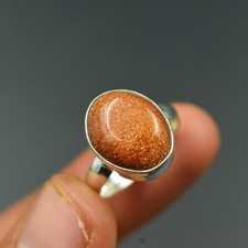 Sunstone Gemstone Ring Handmade Ring 925 Sterling Silver Elegant Ring Best Gift