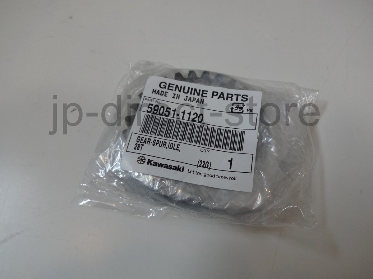 Genuine Kawasaki KLR250 KLX250R KLX300R Idle Spur Gear 59051-1120