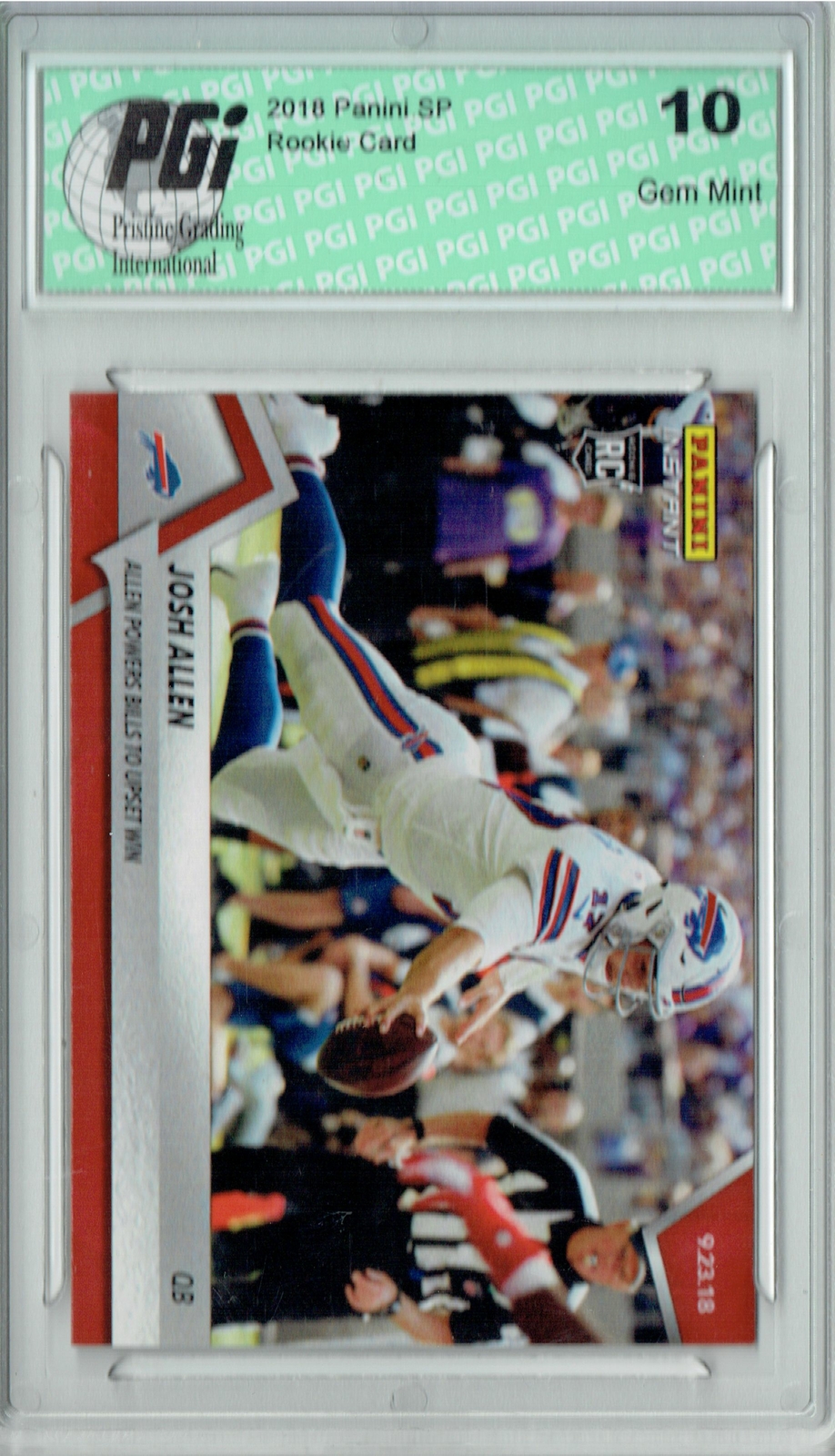 Josh Allen Panini Instant NFL #36 Base