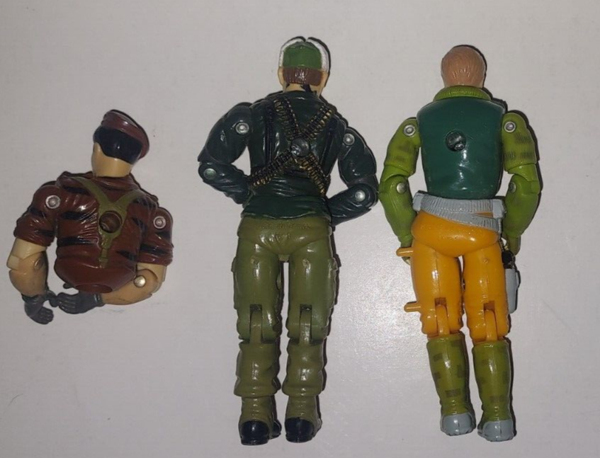 VINTAGE HASBRO GI JOE ACTION FIGURES LASER TROOPER, BIG BEN , ACCESSORIES LOT 19 eBay