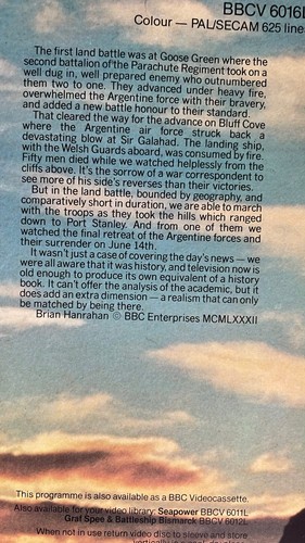 FALKLANDS TASK FORCE SOUTH - BBC / NEAR MINT LASERDISC / 110 MINS - Imagen 7 de 10