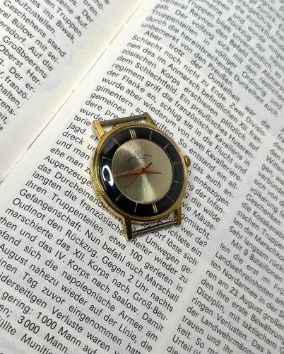 Raro reloj pulsera vintage para hombre LUCH BICOLOR 23 TESOROS de la URSS, soviético, ori - Imagen 9 de 16